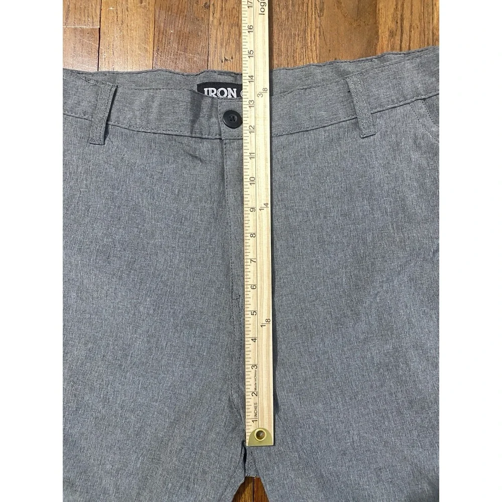 Men's Lighweight Performance Cargo Shorts Gray Preppy Golf Resort Wear Size‎ 38